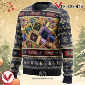 Trading Cards Yugioh Ugly Christmas Sweater, Unique Christmas Gift For Fans - Vesles2014S 1