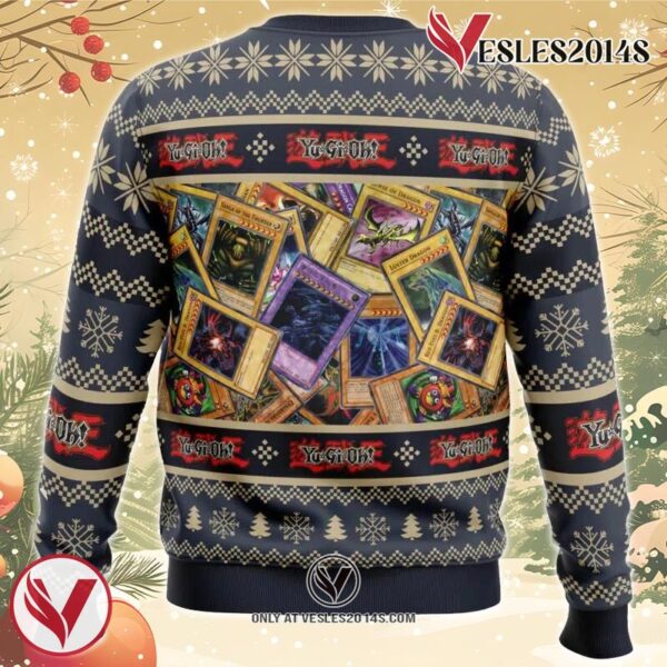 Trading Cards Yugioh Ugly Christmas Sweater, Unique Christmas Gift For Fans - Vesles2014S 3