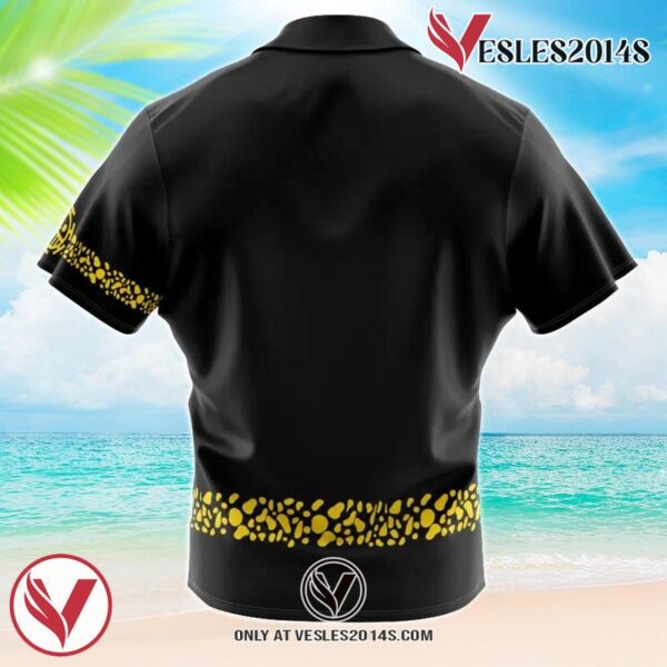 Trafalgar Punk Hazard One Piece Hawaiian Button Up Shirt, Perfect Gifts For Anime Lovers - Vesles2014S 1