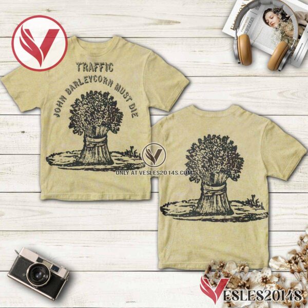 Traffic John Barleycorn Must Die Album Cover Shirt, Unique Gifts For Music Lovers - Vesles2014S