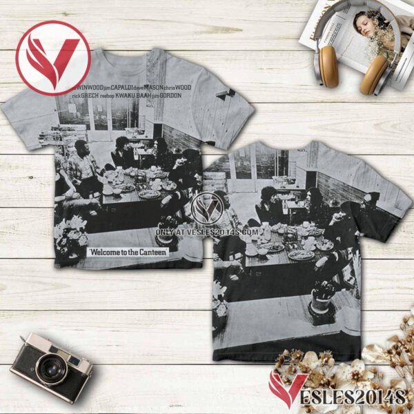 Traffic Welcome To The Canteen Album Cover Shirt, Unique Gifts For Music Lovers - Vesles2014S