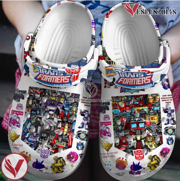 Transformers Movie Crocs Crocband Clogs Shoes Comfortable For Men Women and Kids Style 3 - Vesles2014S