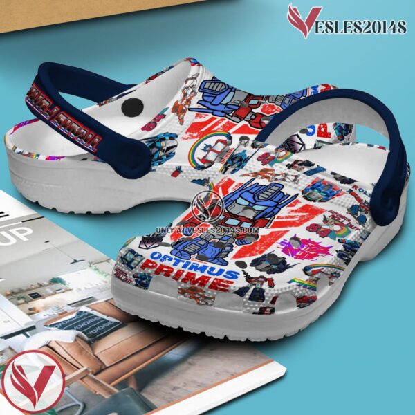 Transformers Optimus Prime Movie Crocs Crocband Clogs Shoes Comfortable For Men Women and Kids - Vesles2014S 3
