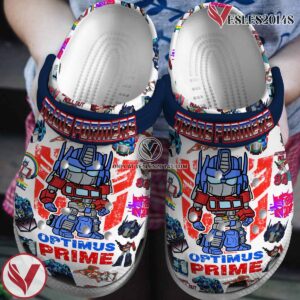 Transformers Optimus Prime Movie Crocs Crocband Clogs Shoes Comfortable For Men Women and Kids - Vesles2014S