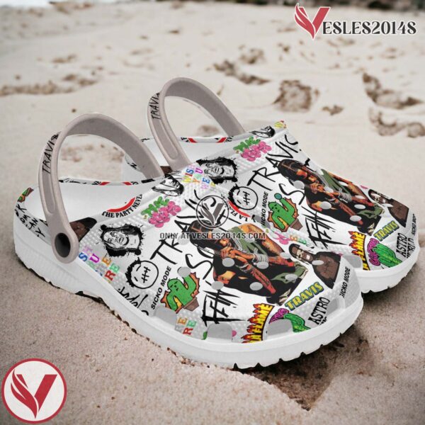 Travis Scott Music Crocs Crocband Clogs Shoes, Unique Gifts For Fans Style 1 - Vesles2014S 3
