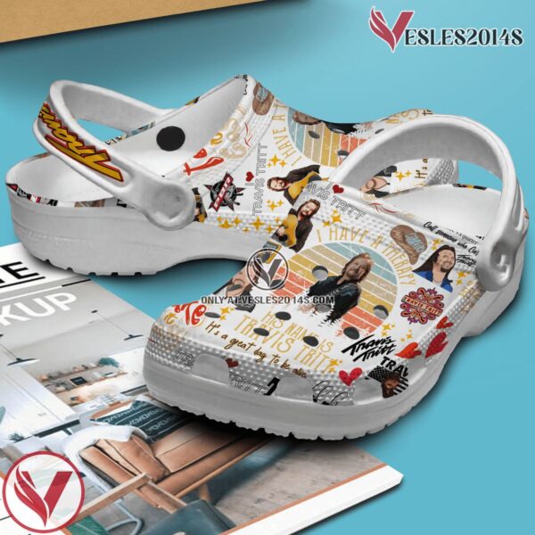 Travis Tritt Music Crocs Crocband Clogs Shoes, Unique Gifts For Fans - Vesles2014S 3