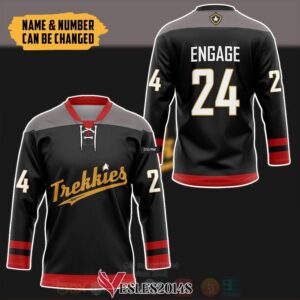 Trekkies Personalized Hockey Jersey, Trending Gifts For Fans - Vesles2014s 2
