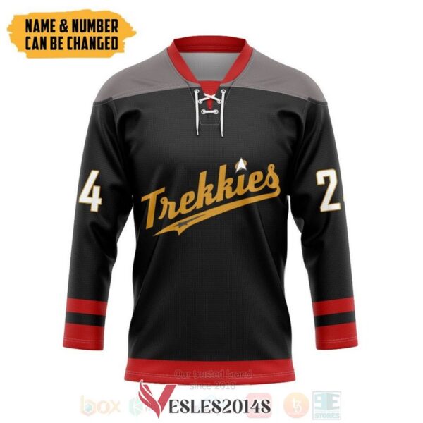 Trekkies Personalized Hockey Jersey, Trending Gifts For Fans - Vesles2014s