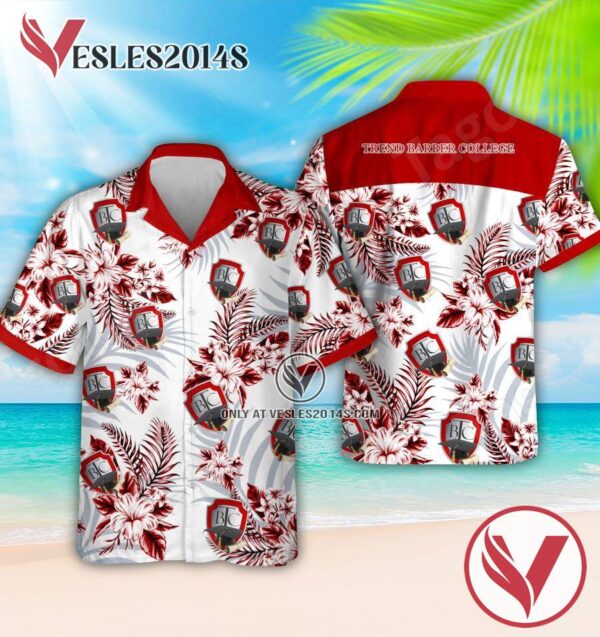 Trend Barber College Logo Hawaiian Suit, Perfect Gifts Idea In Holiday - Vesles2014S