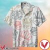 Trendy Funny Skull White Hawaiian Shirt, Unique Gifts For Friends - Vesles2014S 1
