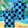 Trendy Gingham Busch Light Hawaiian Shirt, Best Summer Gifts For Fans - Vesles2014S