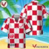 Trendy Gingham Chick Fil A Hawaiian Shirt, Best Summer Gifts For Fans - Vesles2014S