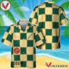 Trendy Gingham Jameson Whiskey Hawaiian Shirt, Best Summer Gifts For Fans - Vesles2014S