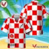 Trendy Gingham Jim Beam Hawaiian Shirt, Best Summer Gifts For Fans - Vesles2014S