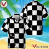 Trendy Gingham Johnnie Walker Hawaiian Shirt, Best Summer Gifts For Fans - Vesles2014S