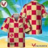 Trendy Gingham Miller High Life Hawaiian Shirt, Best Summer Gifts For Fans - Vesles2014S