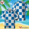 Trendy Gingham Natural Light Hawaiian Shirt, Best Summer Gifts For Fans - Vesles2014S
