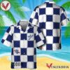 Trendy Gingham Pabst Blue Ribbon Hawaiian Shirt, Best Summer Gifts For Fans - Vesles2014S