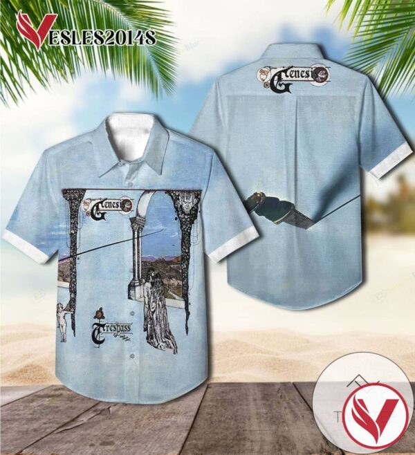 Trespass Studio Album By Genesis Hawaiian Shirt, Best Gift For Music Lovers Vesles2014S