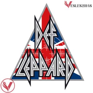 Triangle Flag Def Leppard Ice Hockey Jersey - Vesles2014S 4
