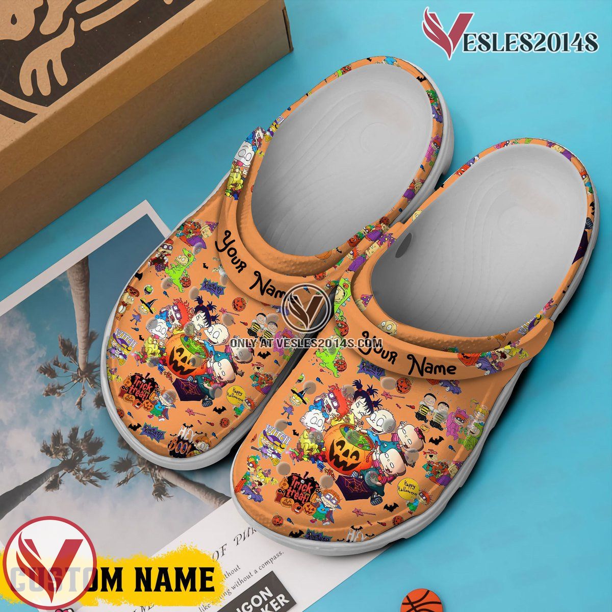 Trick Or Treat Halloween Game Crocs Crocband Clogs Shoes Comfortable For Men Women and Kids Style 2, Unique Gift From Vesles2014S 3
