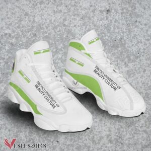 Tricoci University of Beauty Culture Logo Air Jordan 13 Shoes, Best Sneaker Gifts For Fans - Vesles2014s