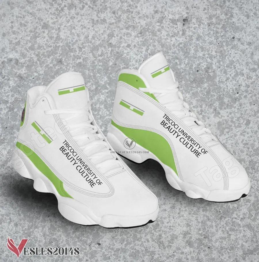 Tricoci University of Beauty Culture Logo Air Jordan 13 Shoes, Best Sneaker Gifts For Fans - Vesles2014s