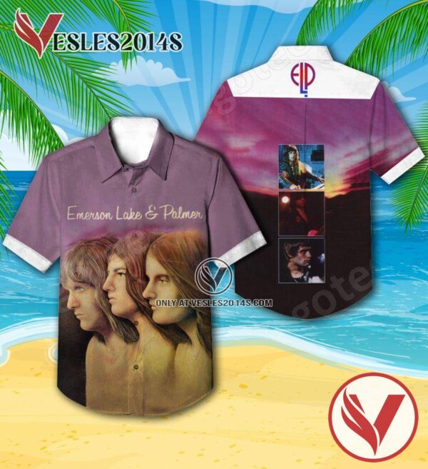 Trilogy Album By Emerson Lake And Palmer Hawaiian Shirt, Unique Gifts For Music Lovers - Vesles2014S