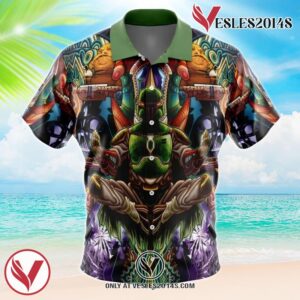 Trippy Boba Fett Star Wars Hawaiian Button Up Shirt, Perfect Gifts For Anime Lovers - Vesles2014S 20u