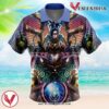 Trippy Jinx Arcane Hawaiian Button Up Shirt, Perfect Gifts For Anime Lovers - Vesles2014S