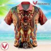 Trippy Natsu Dragneel Fairy Tail Hawaiian Button Up Shirt, Perfect Gifts For Anime Lovers - Vesles2014S