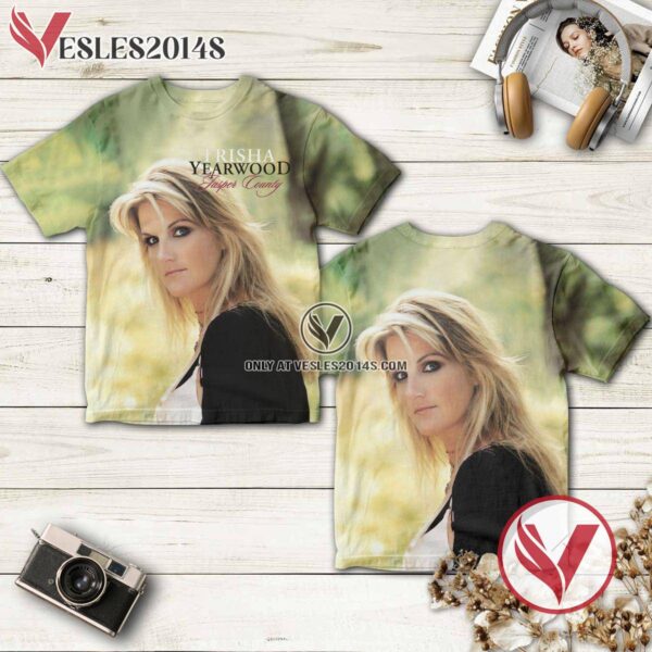 Trisha Yearwood Jasper County Album Cover Shirt, Unique Gifts For Music Lovers - Vesles2014S