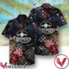 Triumph Floral Black Hawaiian Shirt, Unique Gifts For Friends - Vesles2014S 1