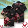 Triumph Rose Garden Black Hawaiian Shirt, Unique Gifts For Friends - Vesles2014S 1