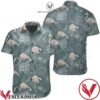 Tropical Flamingos And Flower Pattern Hawaiian Shirt, Unique Gifts For Friends - Vesles2014S 1