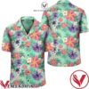 Tropical Flower Blossom Cluster Seamless Pattern Hawaiian Shirt, Unique Gifts For Friends - Vesles2014S 1