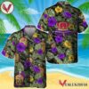 Tropical Flower With Palm Leaves Crown Royal Hawaiian Shirt, Best Summer Gifts For Fans - Vesles2014S