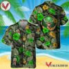 Tropical Flower With Palm Leaves Jagermeister Hawaiian Shirt, Best Summer Gifts For Fans - Vesles2014S
