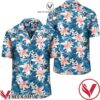 Tropical Hibiscus Blue Hawaiian Shirt, Unique Gifts For Friends - Vesles2014S 1