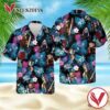 Tropical Killer Characters Halloween Casual Beach Full Printing Hawaiian Shirt Vesles2014S C94
