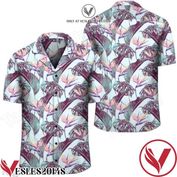 Tropical Strelitzia Monstera Leaf Hawaiian Shirt, Unique Gifts For Friends - Vesles2014S 1