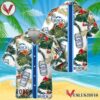 Tropical Summer Flowers Busch Light Hawaiian Shirt, Best Summer Gifts For Fans - Vesles2014S