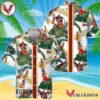 Tropical Summer Flowers Captain Morgan Hawaiian Shirt, Best Summer Gifts For Fans - Vesles2014S