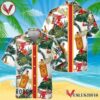 Tropical Summer Flowers Fireball Whisky Hawaiian Shirt, Best Summer Gifts For Fans - Vesles2014S