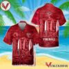 Tropical Surfboard Fireball Whisky Hawaiian Shirt, Best Summer Gifts For Fans - Vesles2014S