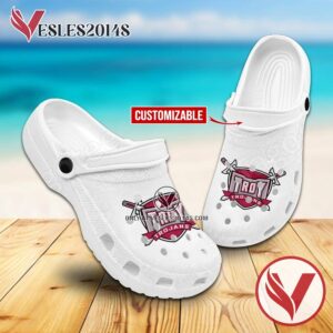 Troy Trojans Logo Custom Crocs Shoes For Men And Women, Unique Clogs Shoes For Fans - Vesles2014S