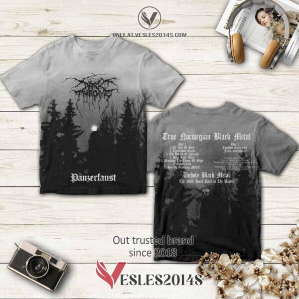 True Norwegian Black Metal Panzerfaust Album 3D Shirt, Perfect Gifts For Music Lovers - Vesles2014S
