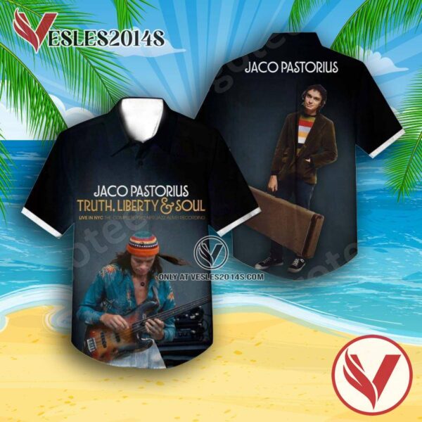 Truth Liberty And Soul Album Cover By Jaco Pastorius Hawaiian Shirt, Unique Gifts For Music Lovers - Vesles2014S