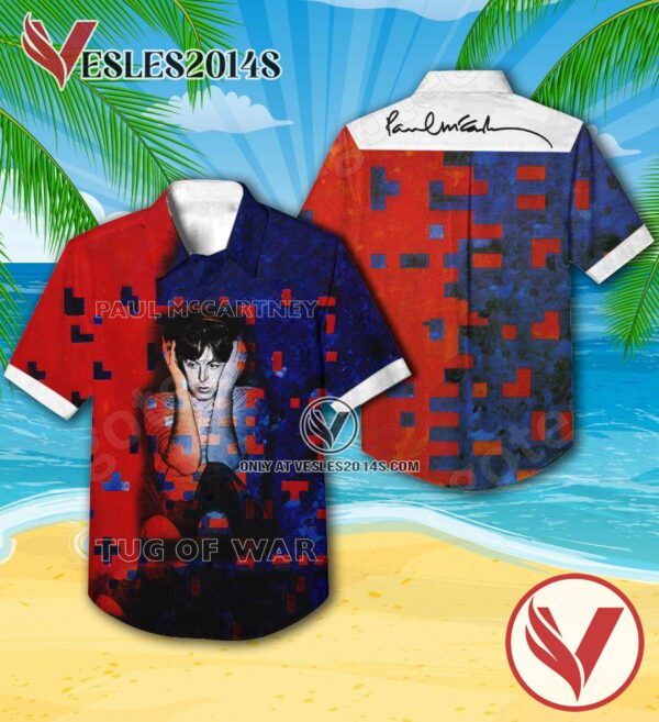 Tug Of War Album By Paul Mccartney Hawaiian Shirt, Unique Gifts For Music Lovers - Vesles2014S