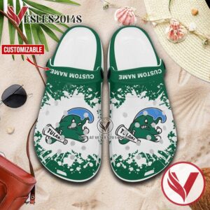Tulane Logo Custom Crocs Shoes For Men And Women, Unique Clogs Shoes For Fans - Vesles2014S 1